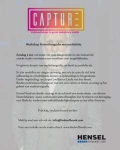 captur workshop fotostudio huren